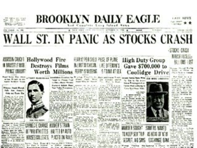 Stock Market Crashed in the U.S.
