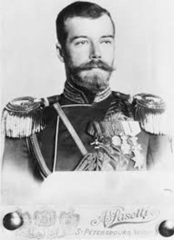 Czar Nicholas II Became the Leader of Russia