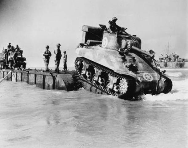 Allies Landed in Sicily