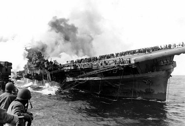 Kamikaze Pilots Appear in the Pacific
