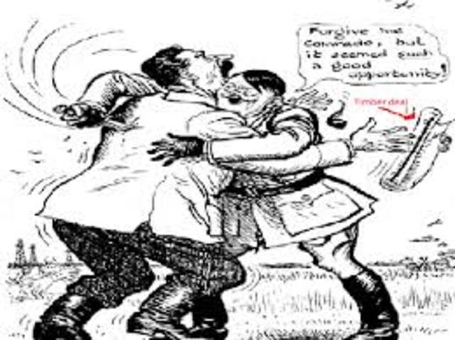 Nazi-Soviet Pact signed