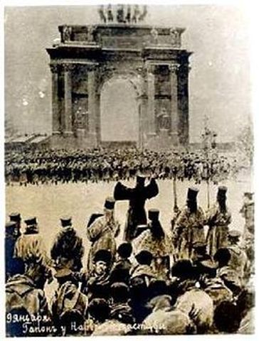 Bloody sunday in russia