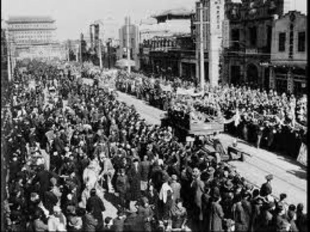 Civil War in China began