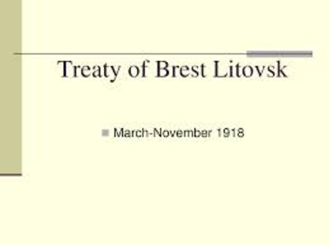 TREATY OF BREST-LITOVSK