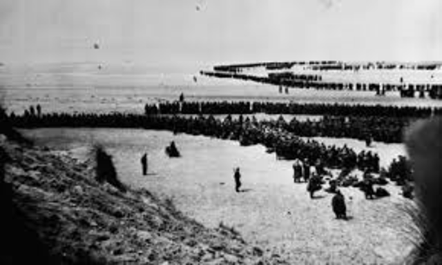 Allies Evacuate Dunkirk