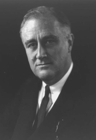 FDR became president of the U.S.