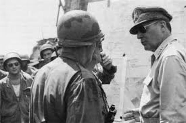 General Macarthur Returned to the Philippines