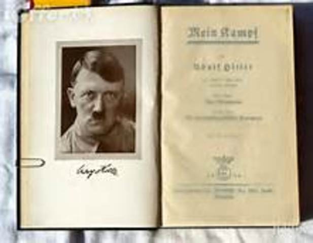 Adolf Hitler Wrote Mein Kamph