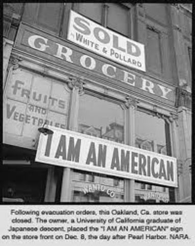 Nisei were Interned in Relocation Centers in the U.S.