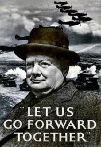 Churchill becomes prime minister of GB