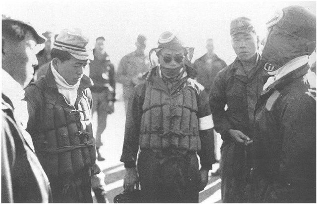 Kamikaze Pilots Appear in the Pacifice
