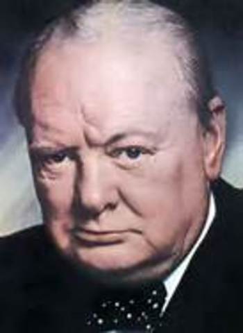 Winston Churchill Became the prime minister of Great Britain