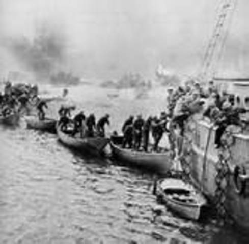 Allies Evacuate Dunkirk