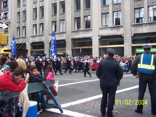 I marched in the Macy's Thanksgiving Day Parade with the Dance Team.