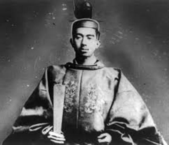 hiroshito became the emporor of japan