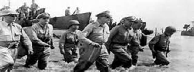 Gen. Macarthur Returned to the Philippines (Leyte Gulf)