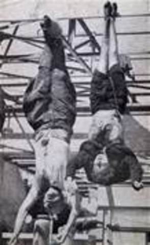 Mussolini was Executed