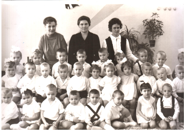 Воспитанники яслей-сада "Буратино"