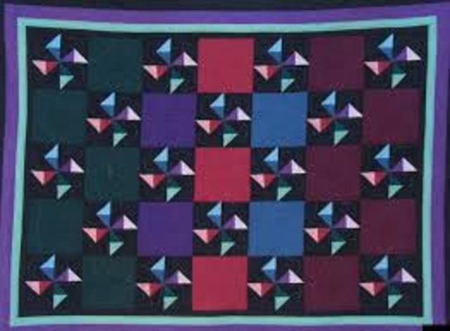 Amish quilting