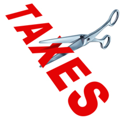 Johnson Slashes Taxes