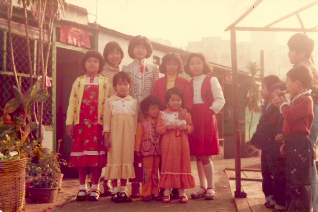 my mom moved into the village