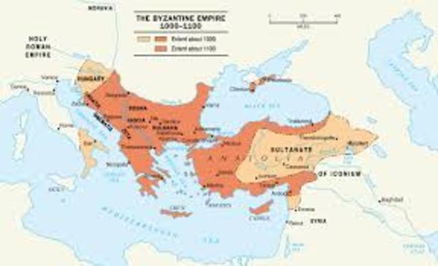 Turks defeat Byzantine Empire