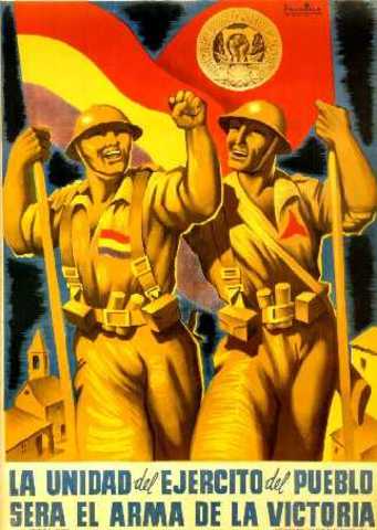 Las Brigadas Internacionales apoyan a los republicanos