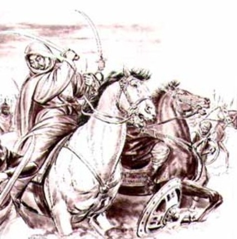 Musilims defeat the Byzantine army of the Yarmouck river