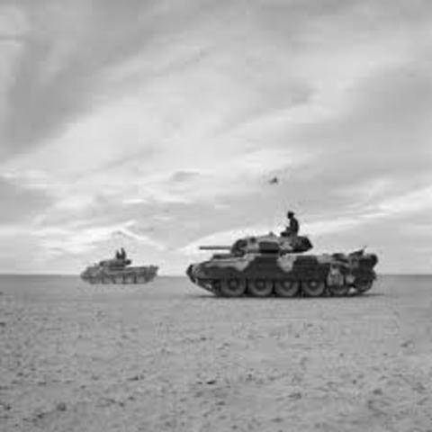 El Alamein (First Battle) Ends