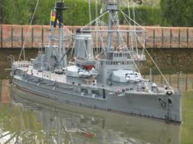 Hundimiento del acorazado Jaime l