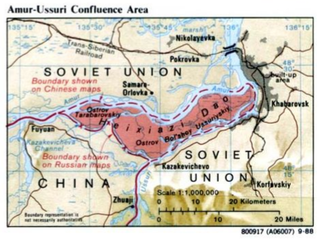 Extreme Tensions Between Russia and China