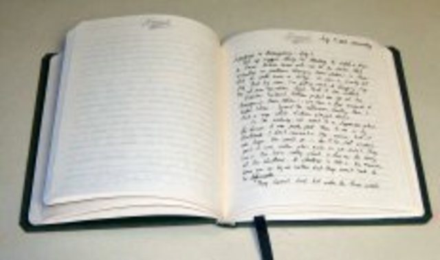 Kat starts Journaling for summer project