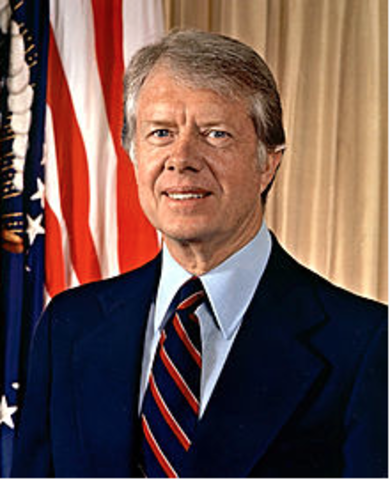 President Jimmy Carter elected