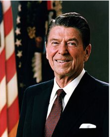 Ronald Reagan is elected
