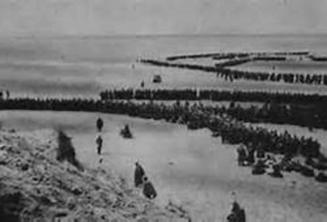 Allies Evacuate Dunkirk