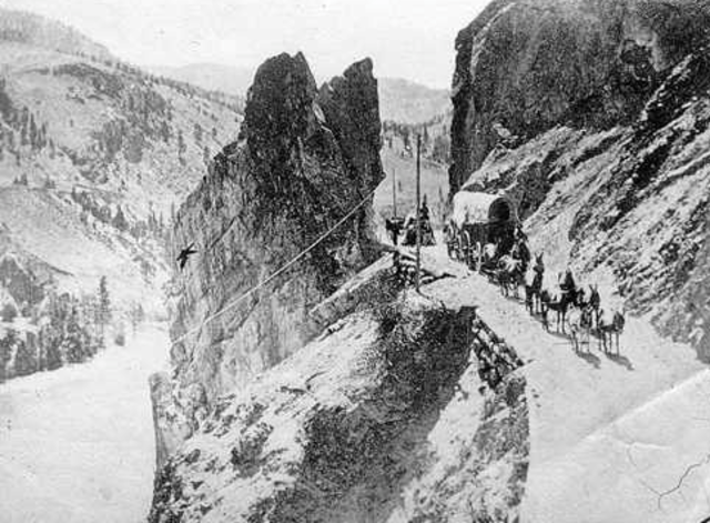 Cariboo Wagon Road Built