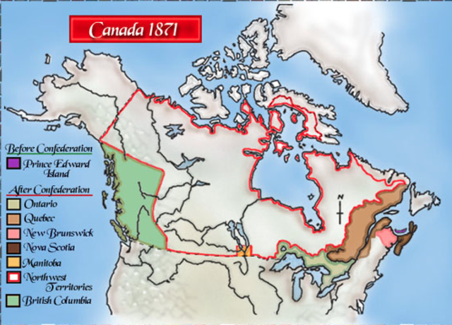 British Columbia Enters Confederation