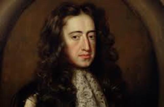 King William III dies