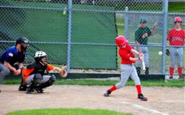 William's second baseball game