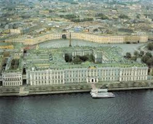 Строительство большого Эрмитажа