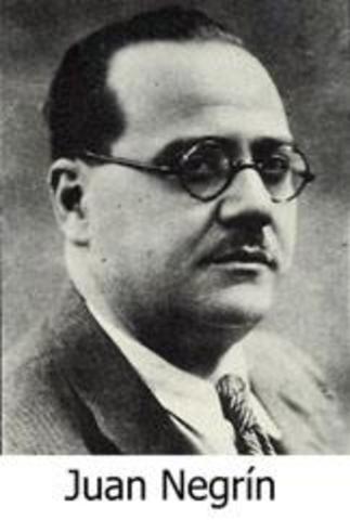 Negrín y sus trece puntos