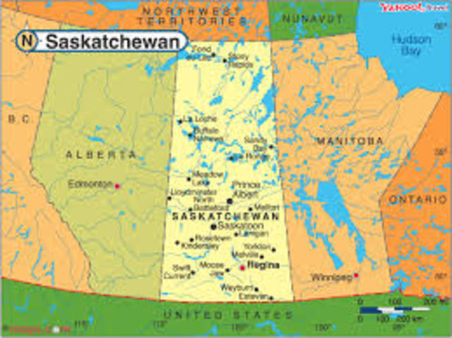 Saskatchewan joined Confederation