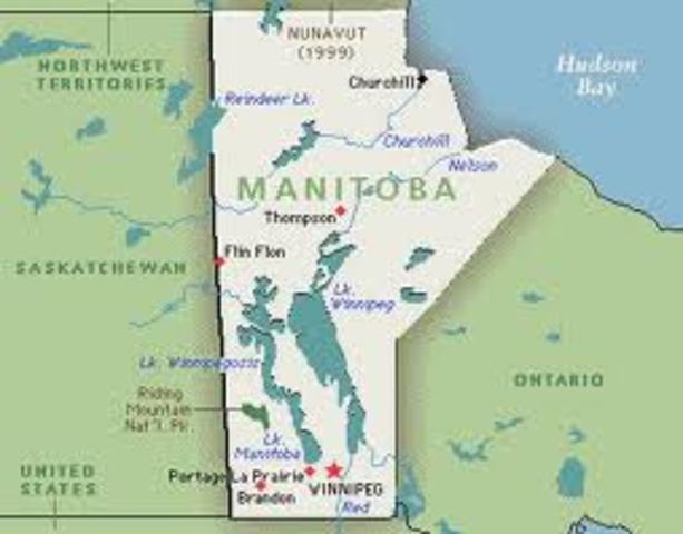 Manitoba joined Confederation