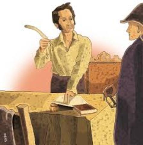 DECRETO DEL ESTADO DE GUERRA POR PARTE DEL GOBIERNO REPUBLICANO