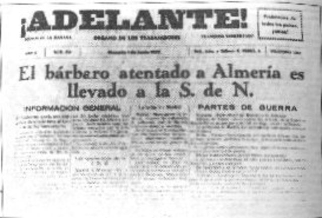 Bombardeo de Almeria