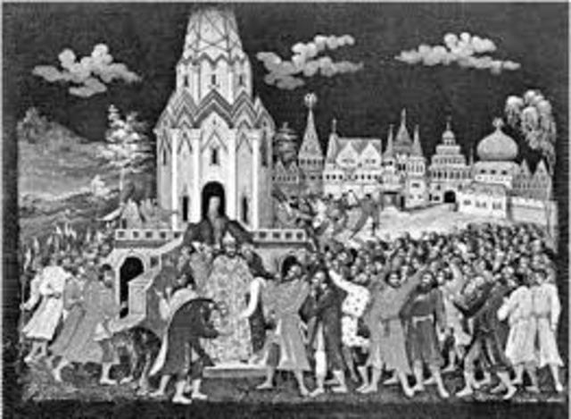 1648 год, Соляной бунт, или Московское восстание — массовое выступление низших и средних слоёв посадских людей, стрельцов, холопов 1 — 11 июня 1648 года в Москве.