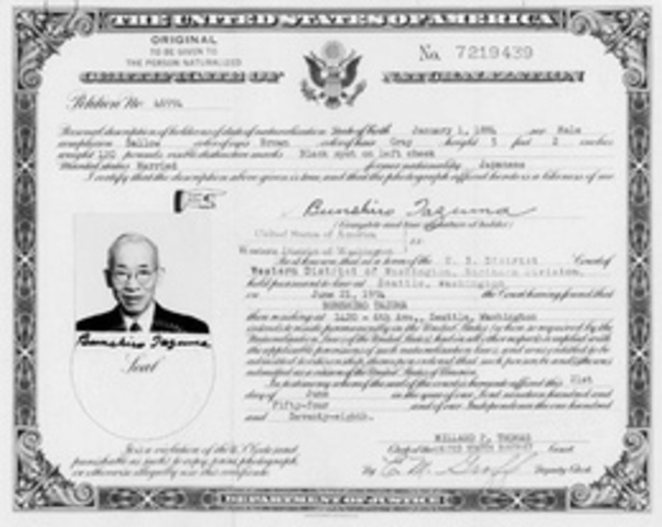 The Immigration and Nationality Act of 1952