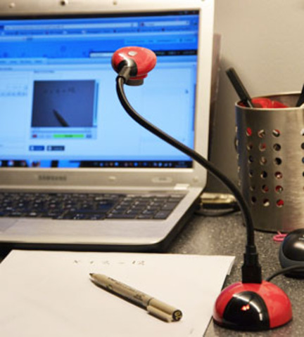 Teacher Records Lesson Videos