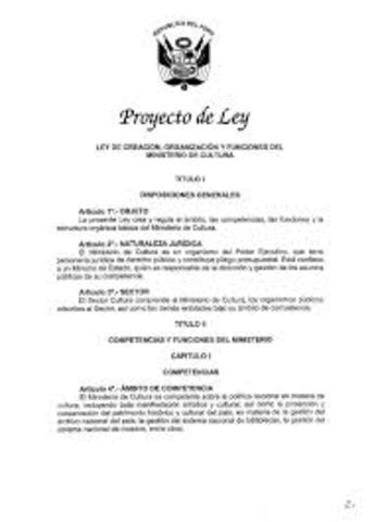 Proyecto para elaborar modificatoria de Ley de Institutos