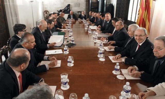 Reunión con empresarios para conocer su disposición para aportar con los cambios de la modificatoria de la Ley.